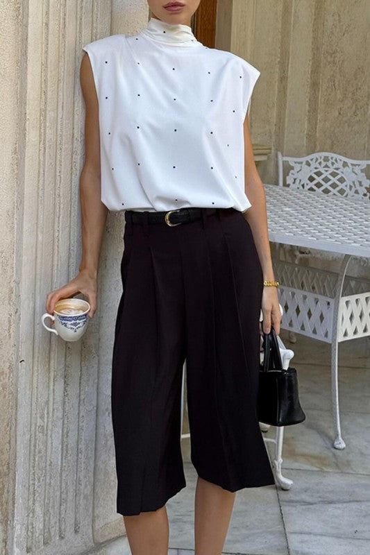 Elena Polka Dots Top