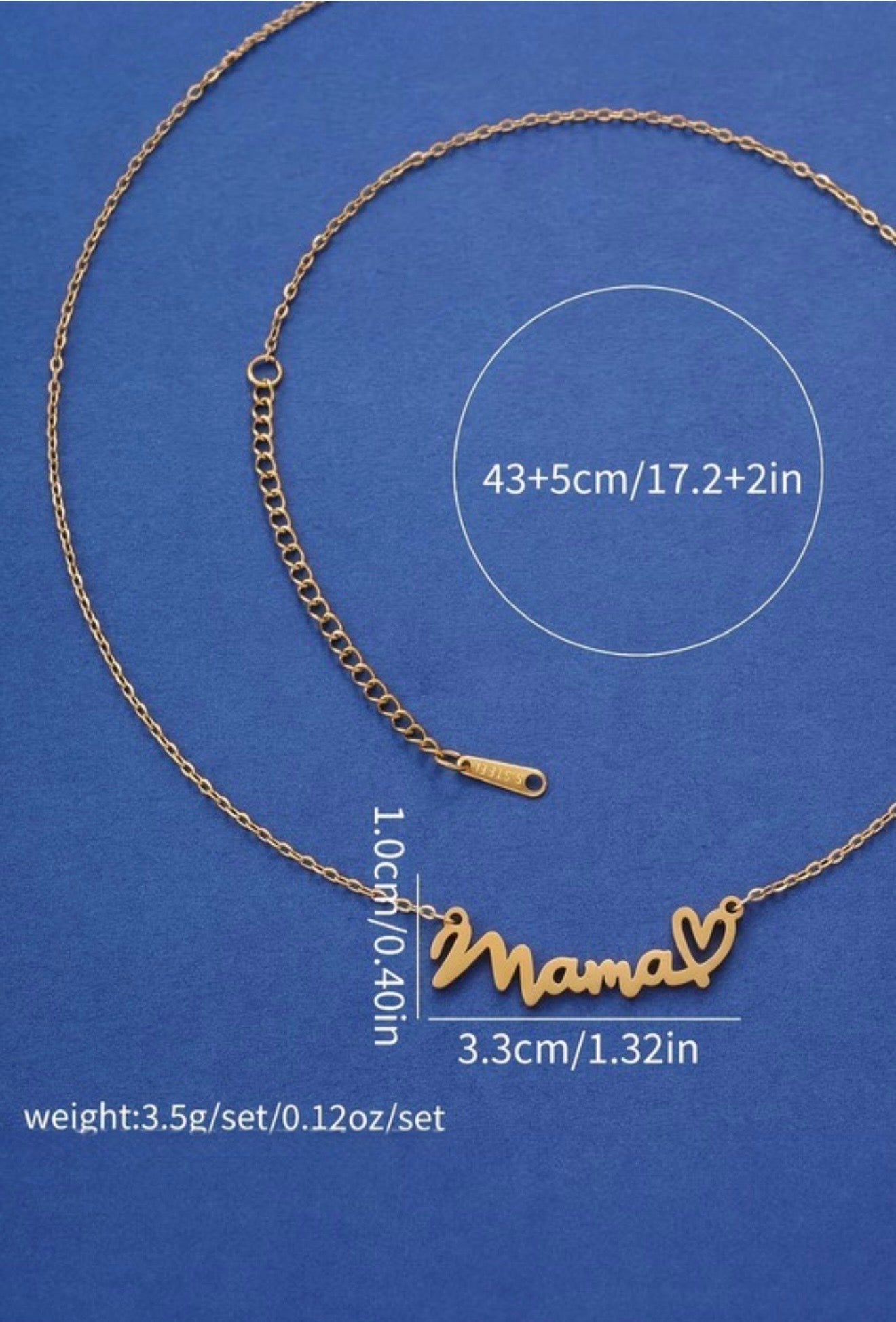 Mama Heart Necklace