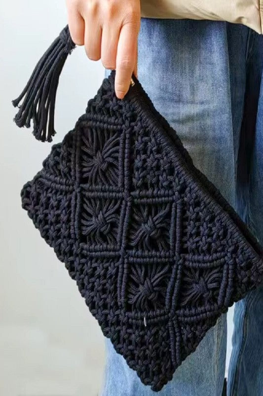 Isla Crochet Clutch