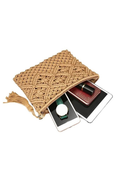 Isla Crochet Clutch