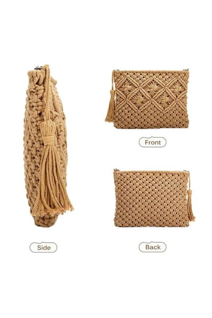 Isla Crochet Clutch