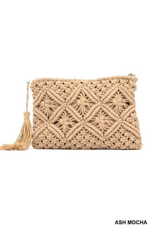 Isla Crochet Clutch