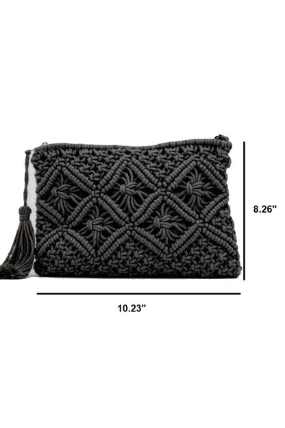 Isla Crochet Clutch