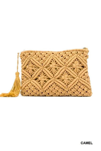 Isla Crochet Clutch