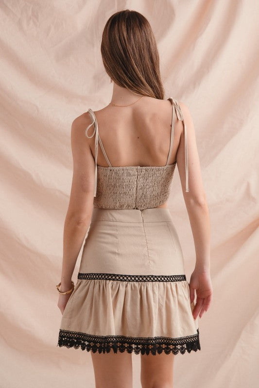 Elena Cotton Linen Blend Set