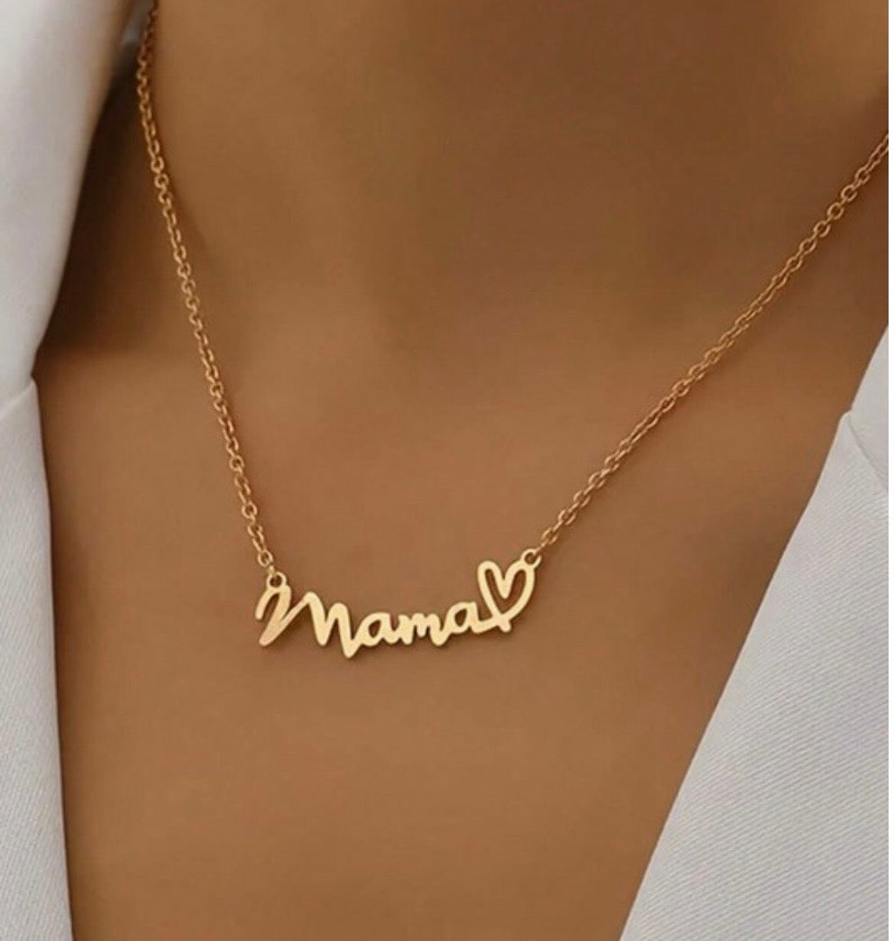 Mama Heart Necklace