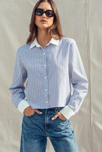 Riviera Oxford Stripe Shirt