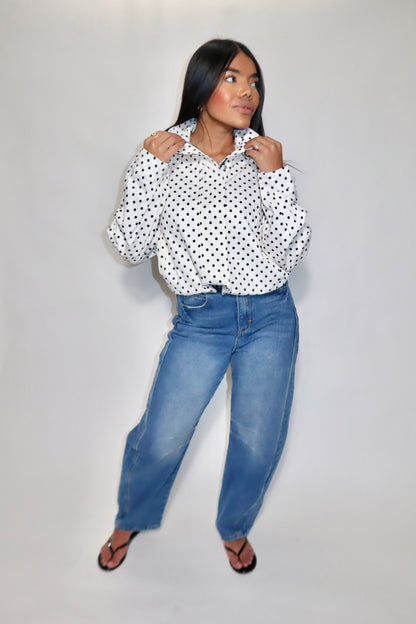 Portofino Polka Dot Jacket