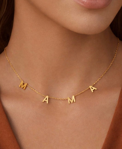 18k Gold Plated Waterproof Stainless Steel Chain Necklace