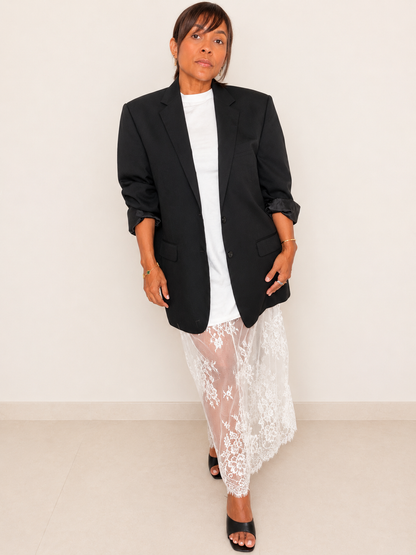 Ivory Muse Lace Dress