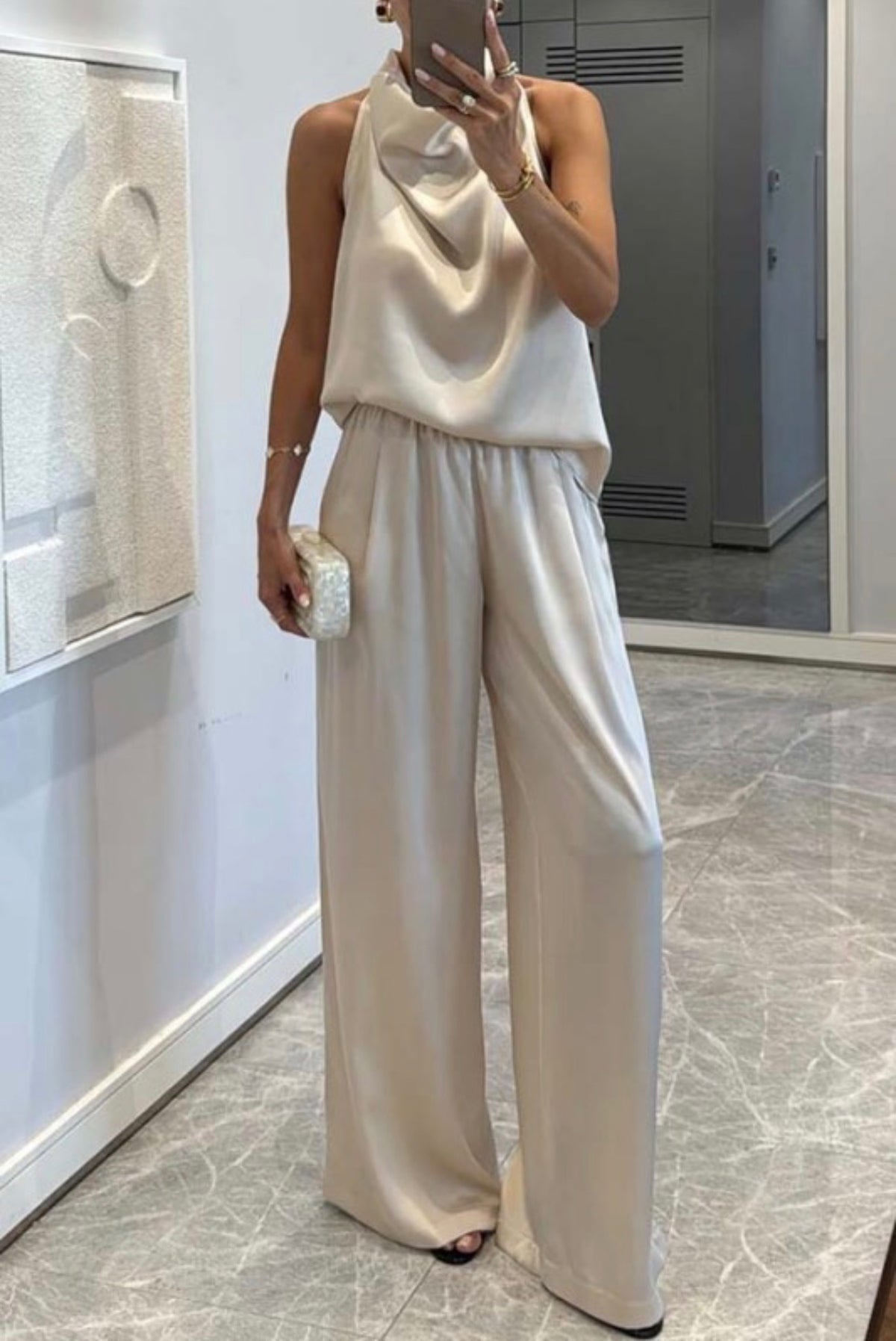 Sienna Satin Set