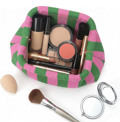 Amalfi Striped Clutch Bag
