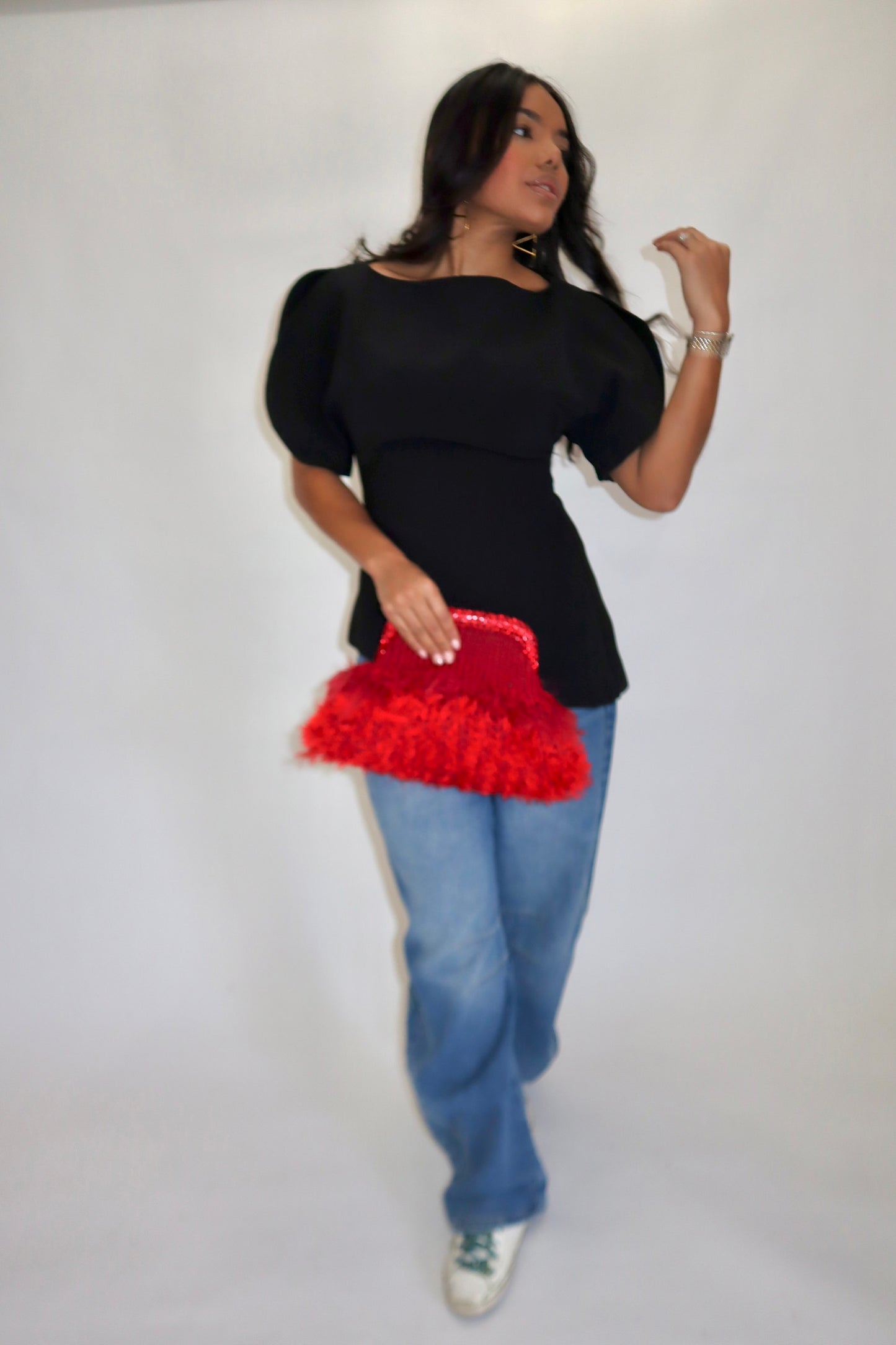 AMARA DRAPED ASYMMETRICAL TOP