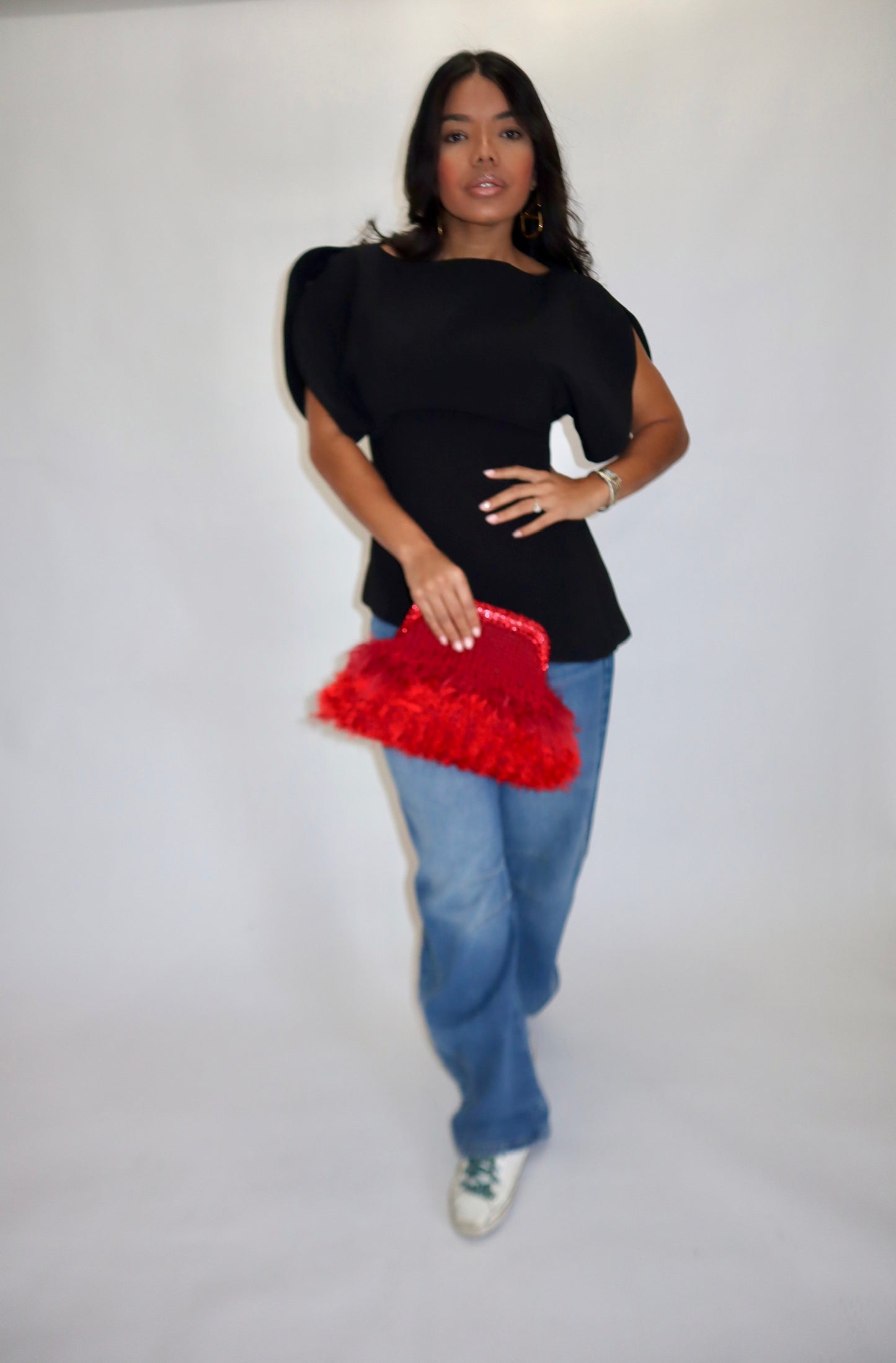 AMARA DRAPED ASYMMETRICAL TOP