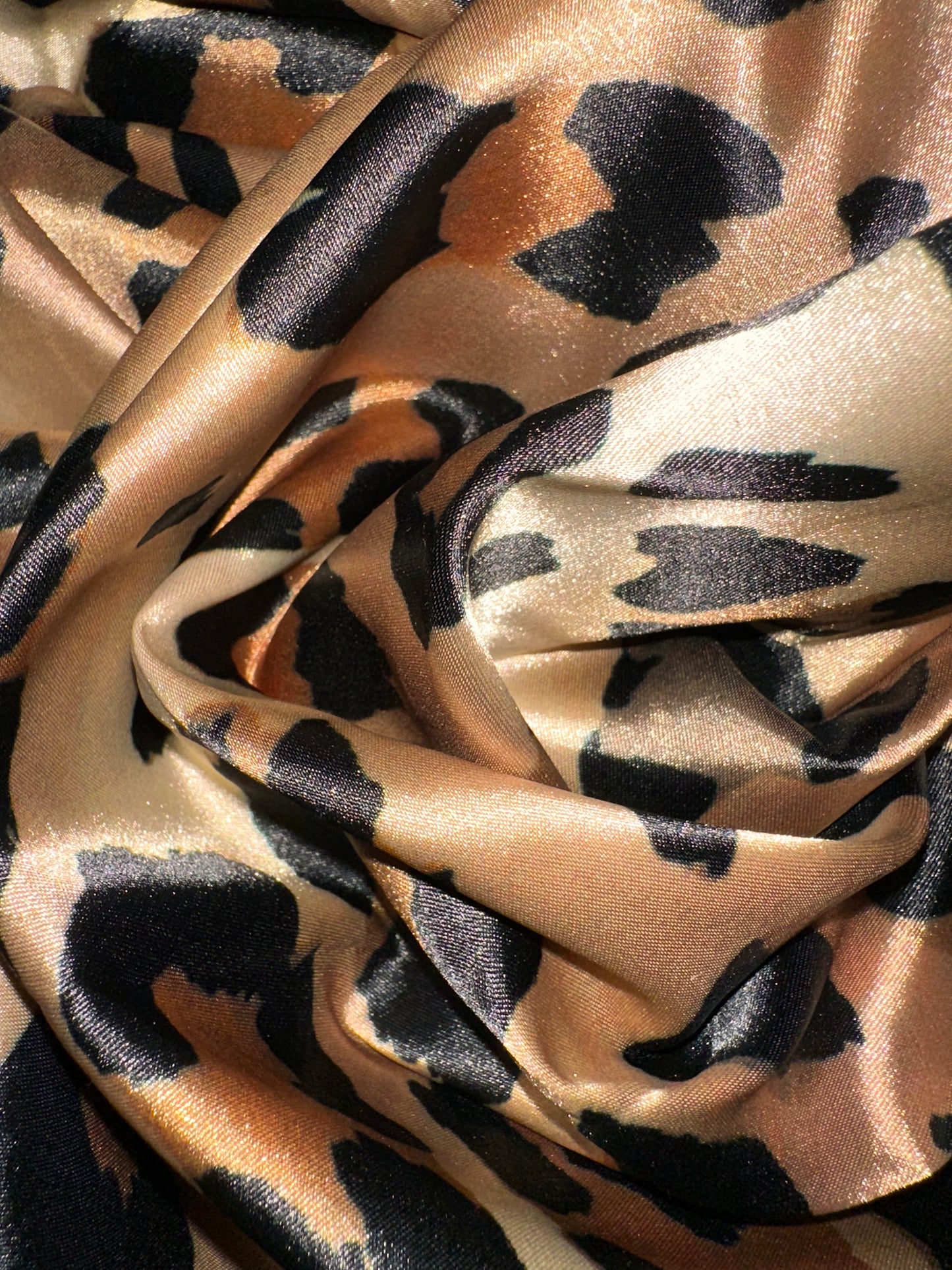 Glam Animal Print Skirt