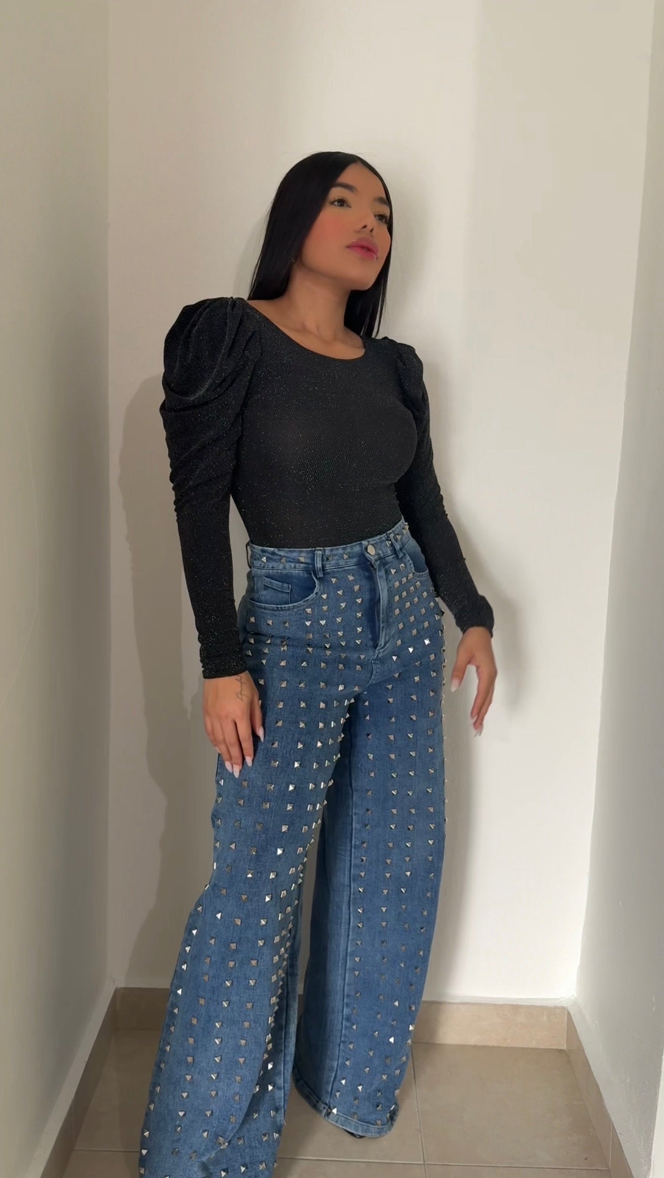 Midnight Glow Top Bodysuit