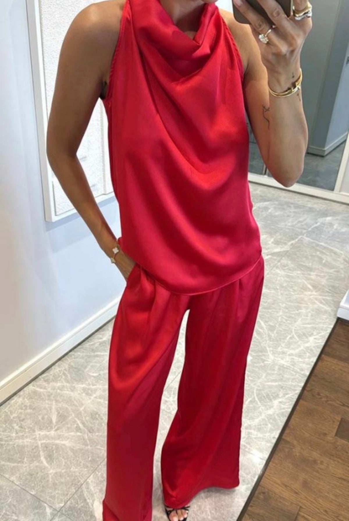 Sienna Satin Set