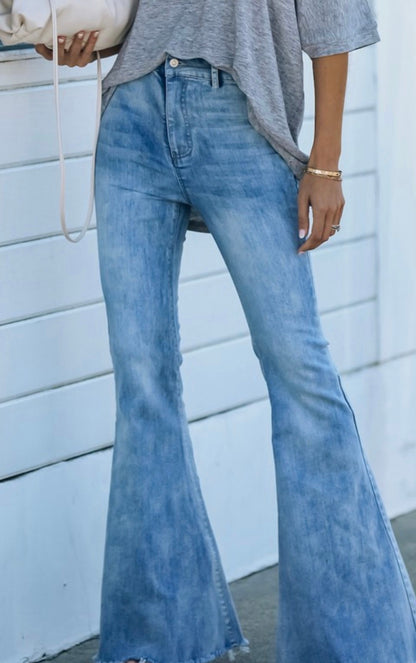 High Rise Flare Jeans