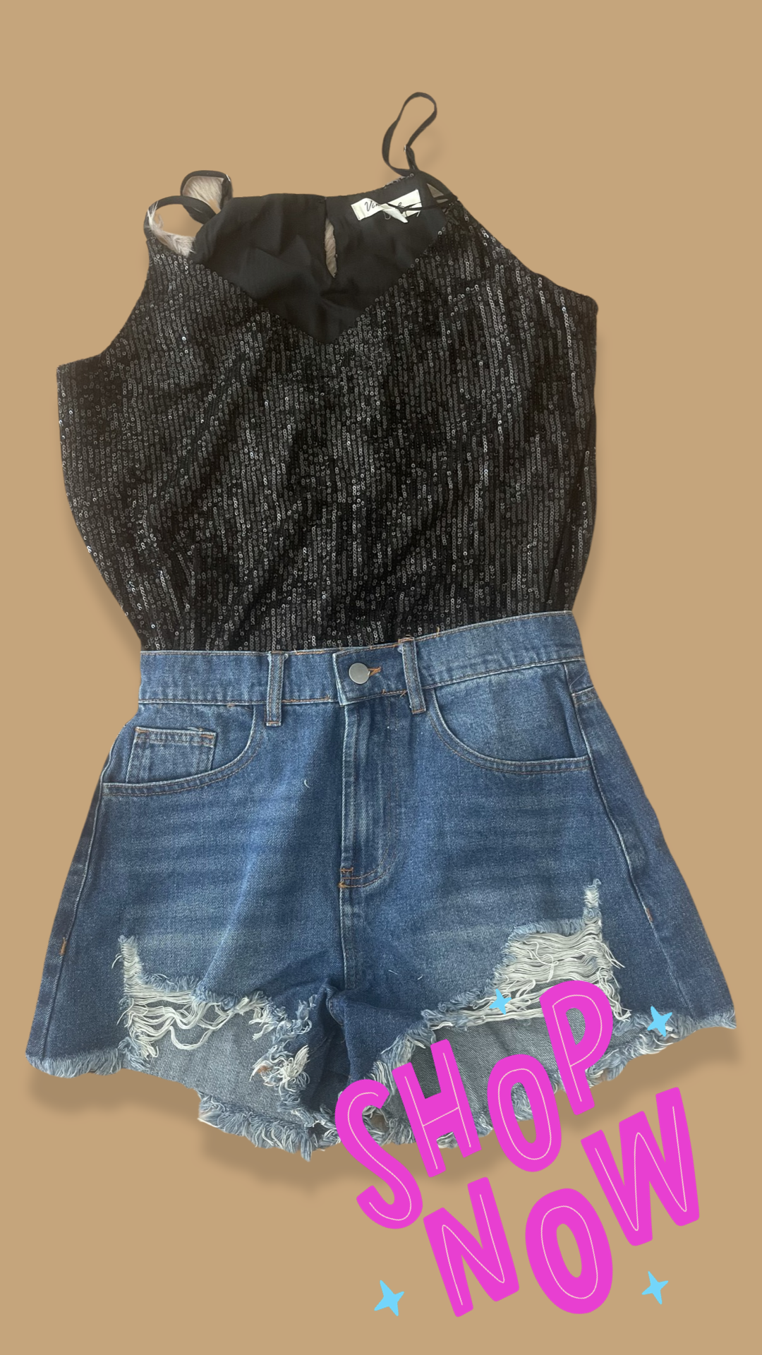 Wild Denim Short Bottom